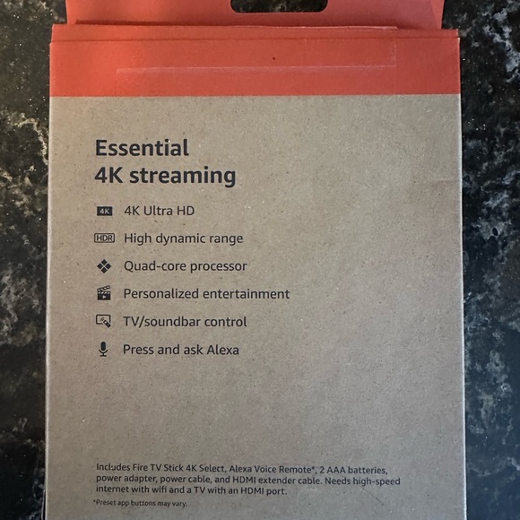 Amazon 4K Streaming Device with Alexa - Picture 2 of 3